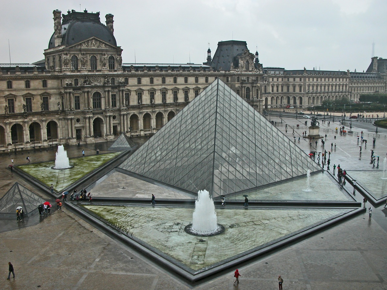 Image - paris louvre pyramid architecture
