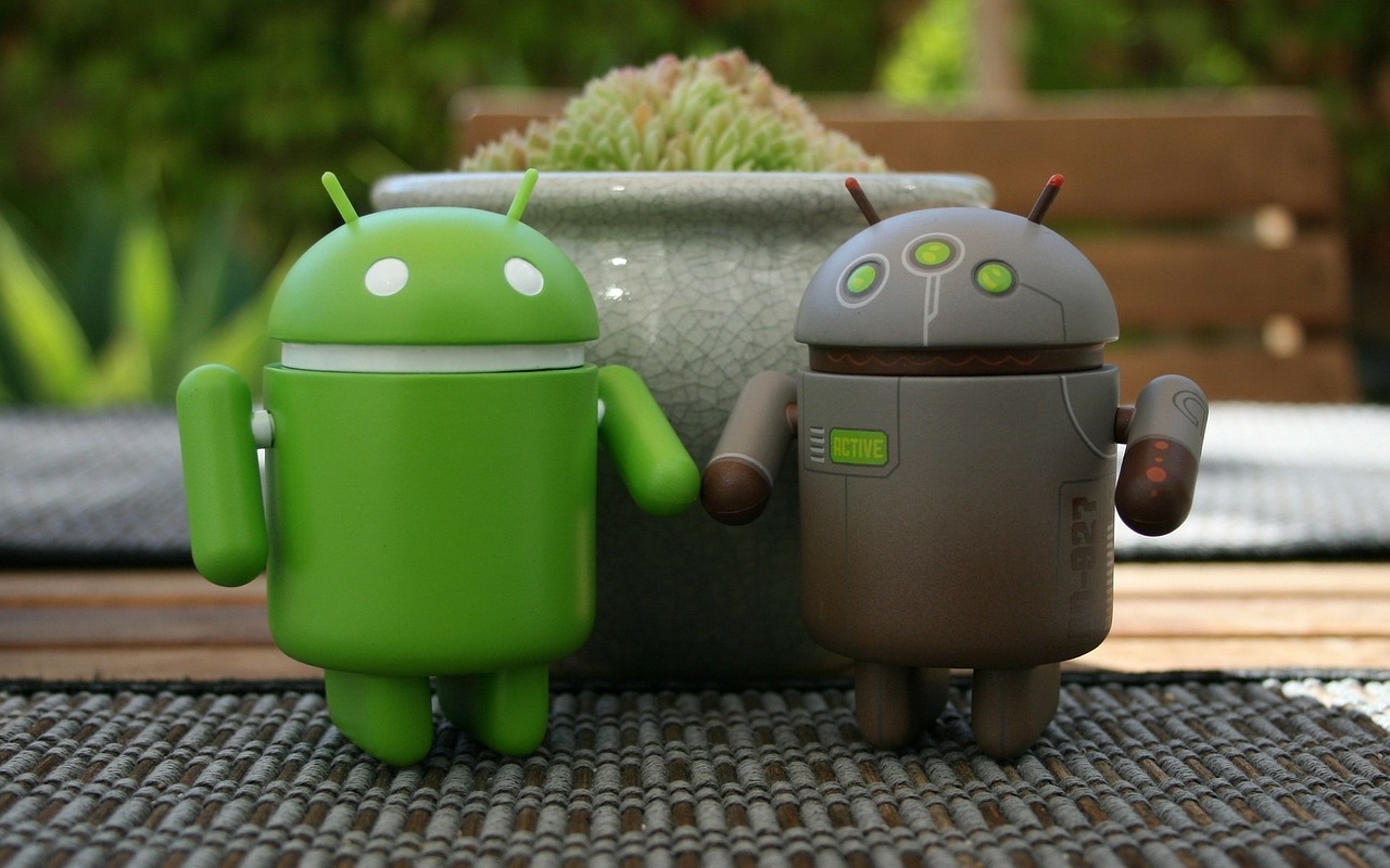 Image - android couple computer technology