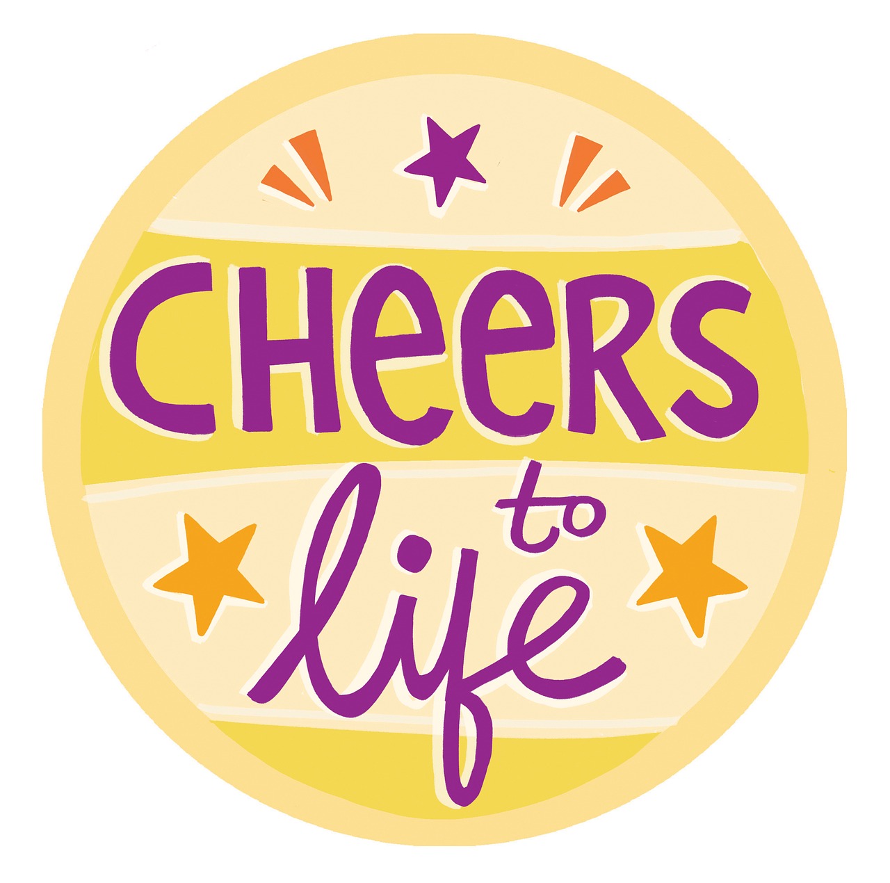 Image - cheers life cheerful people young