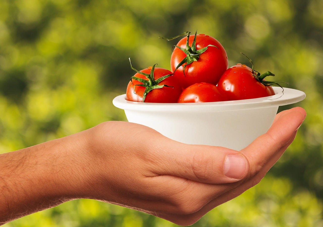 Image - tomatoes vegetables healthy food