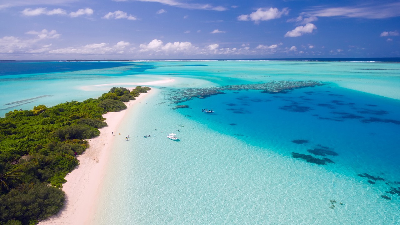 Image - maldives tropics tropical drone