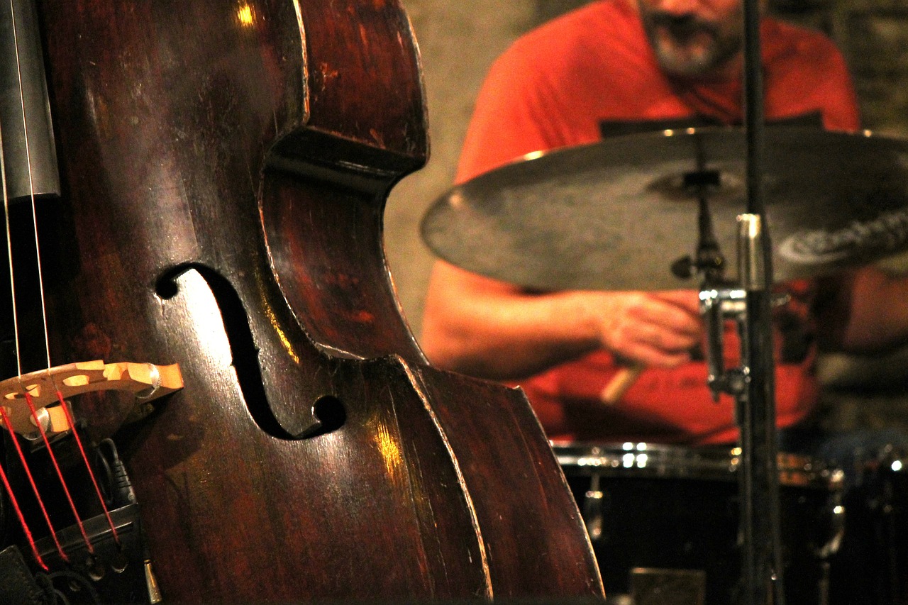 Image - jazz double bass music concert