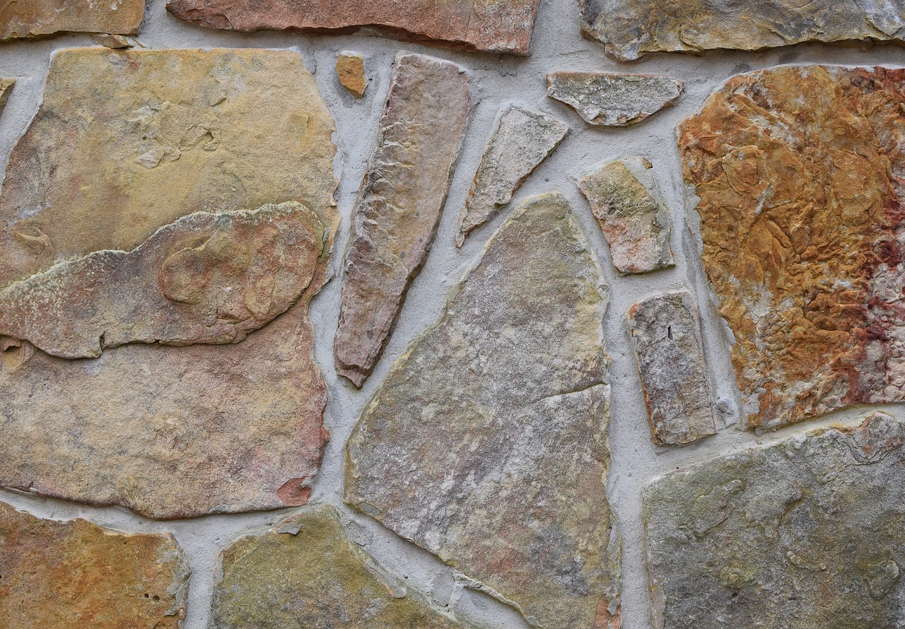 Image - stone wall tennessee river stone