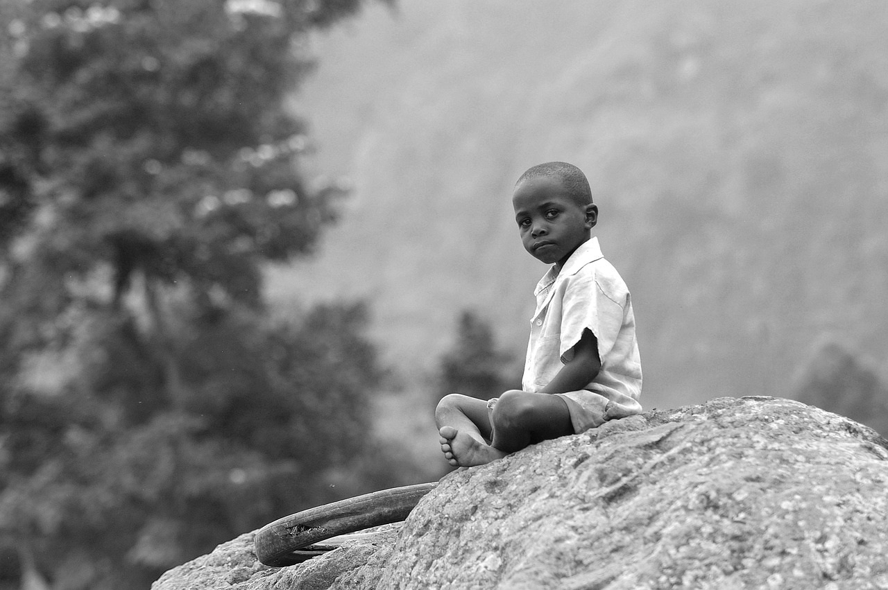 Image - africa child humble young kid