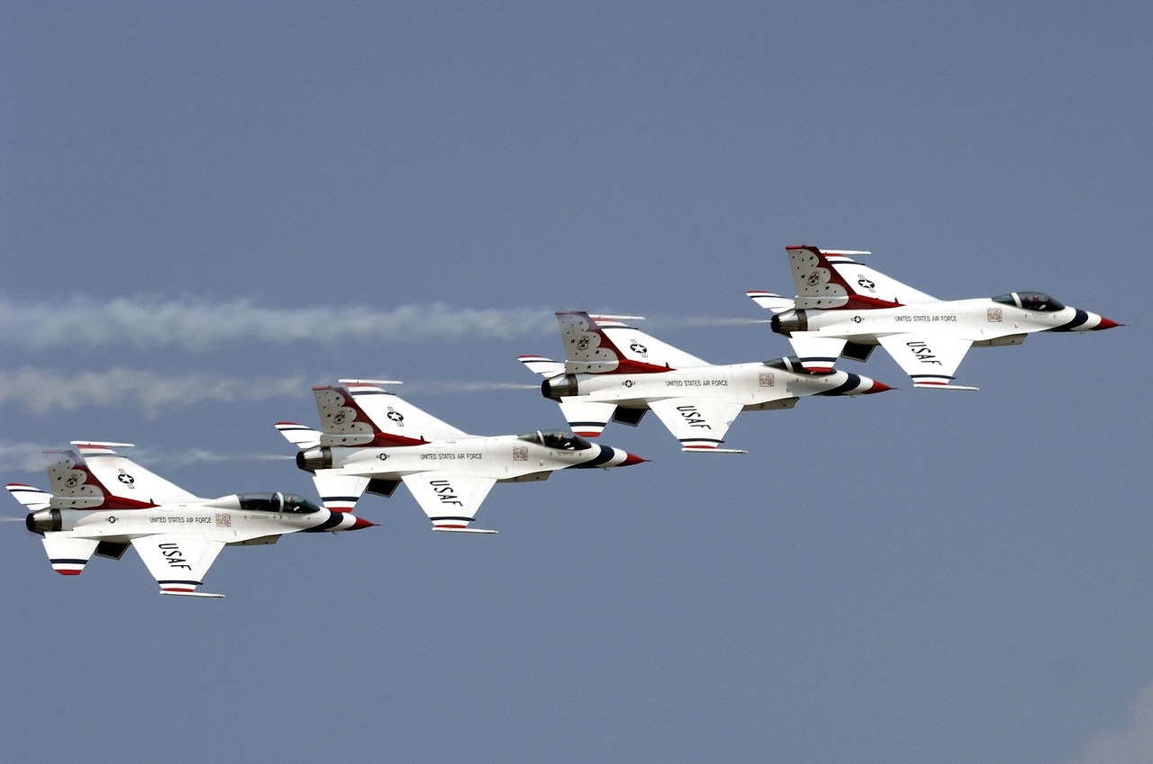 Image - air show thunderbirds military