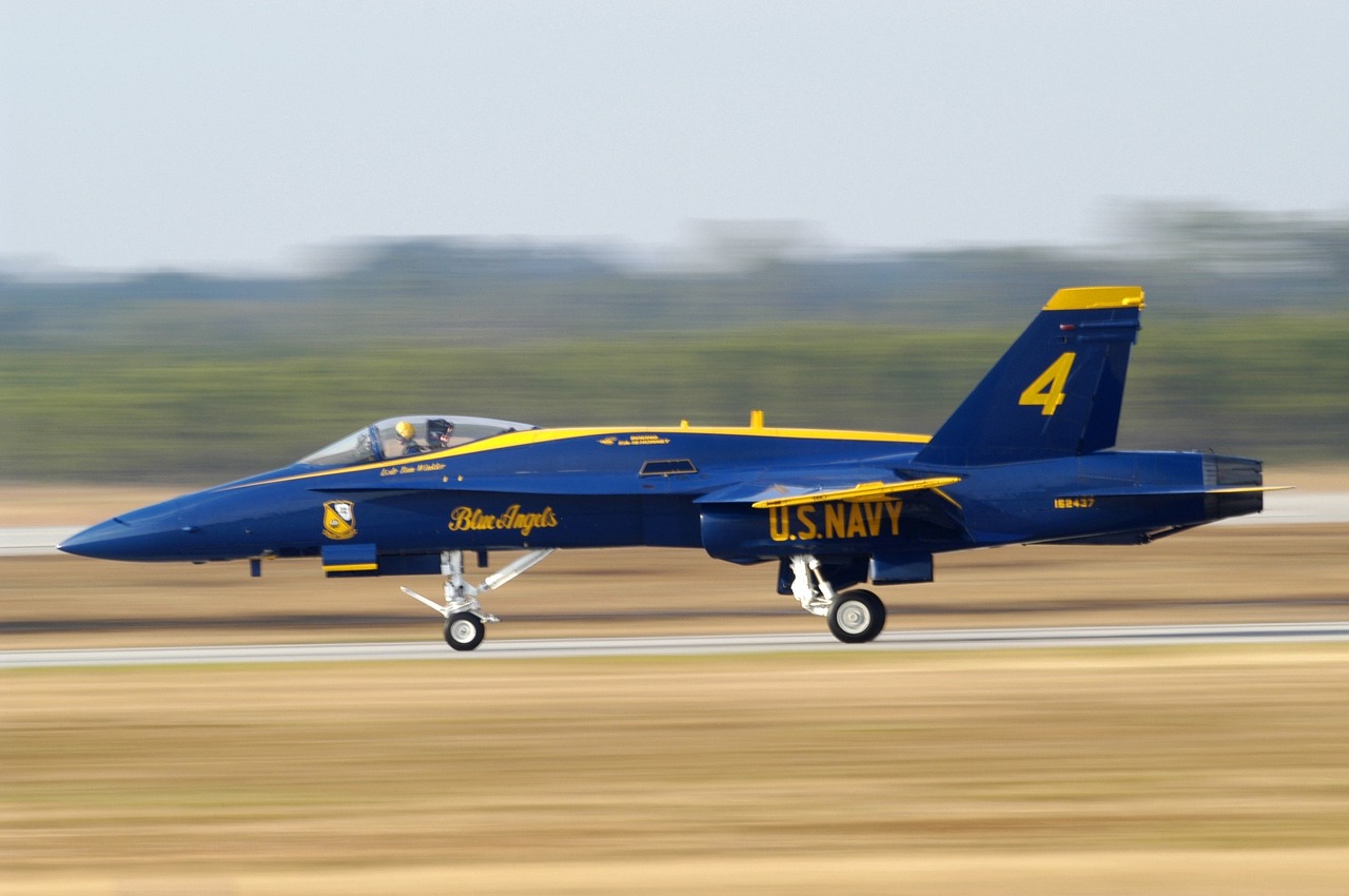 Image - blue angels aircraft flight runway