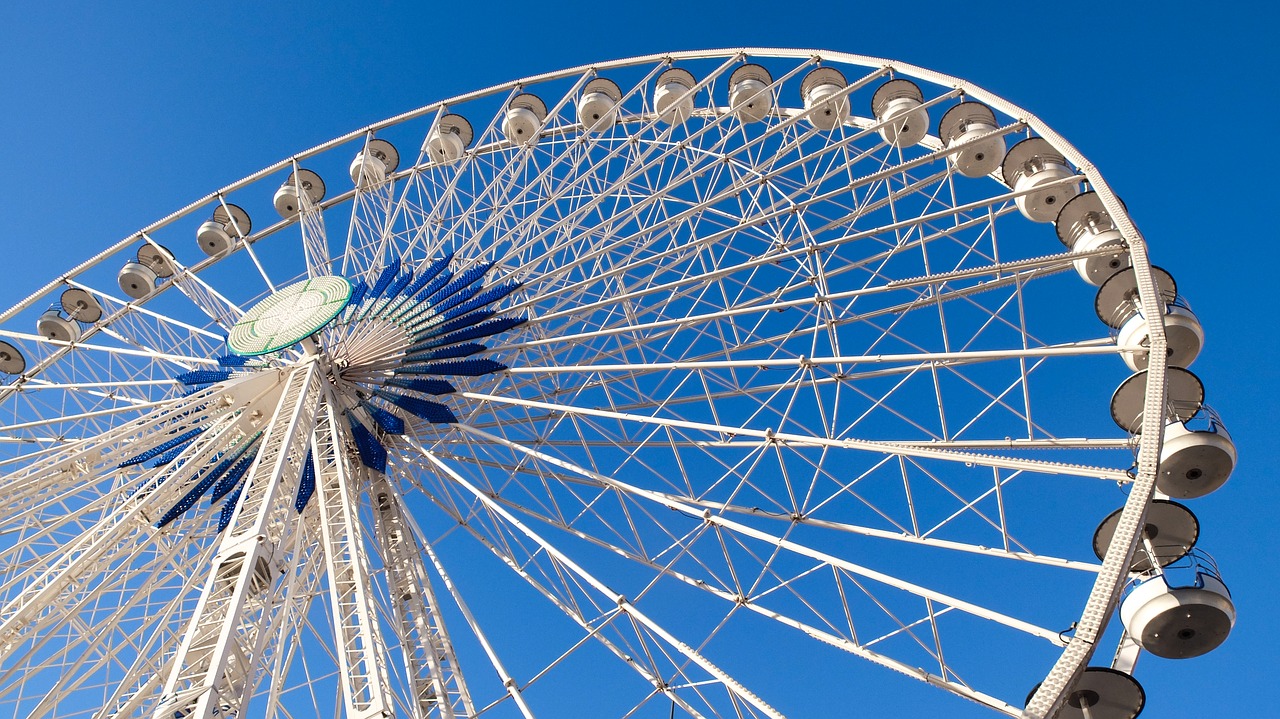 Image - big wheel carrousel fairground