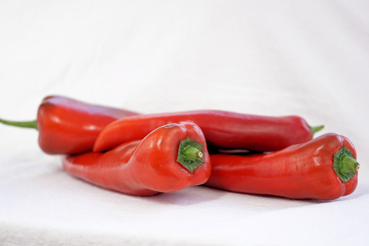 Image - paprika vegetables food red