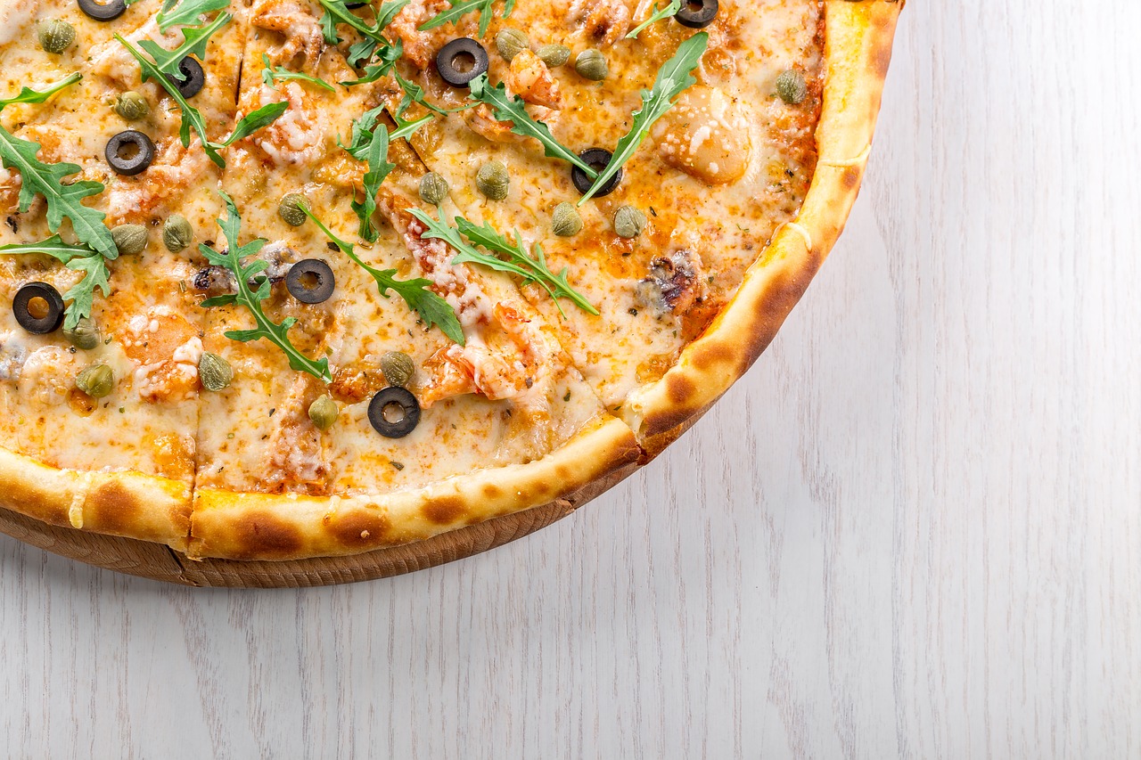 Image - pizza baking fast food lunch