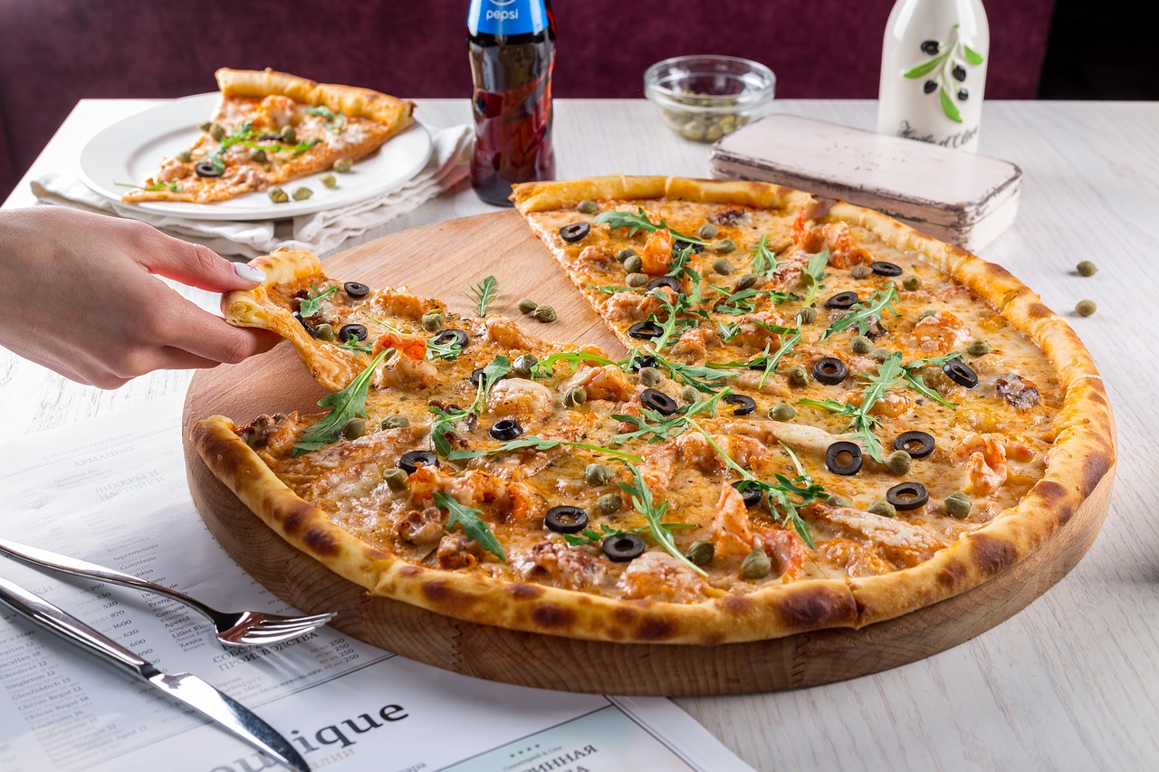 Image - pizza baking fast food lunch