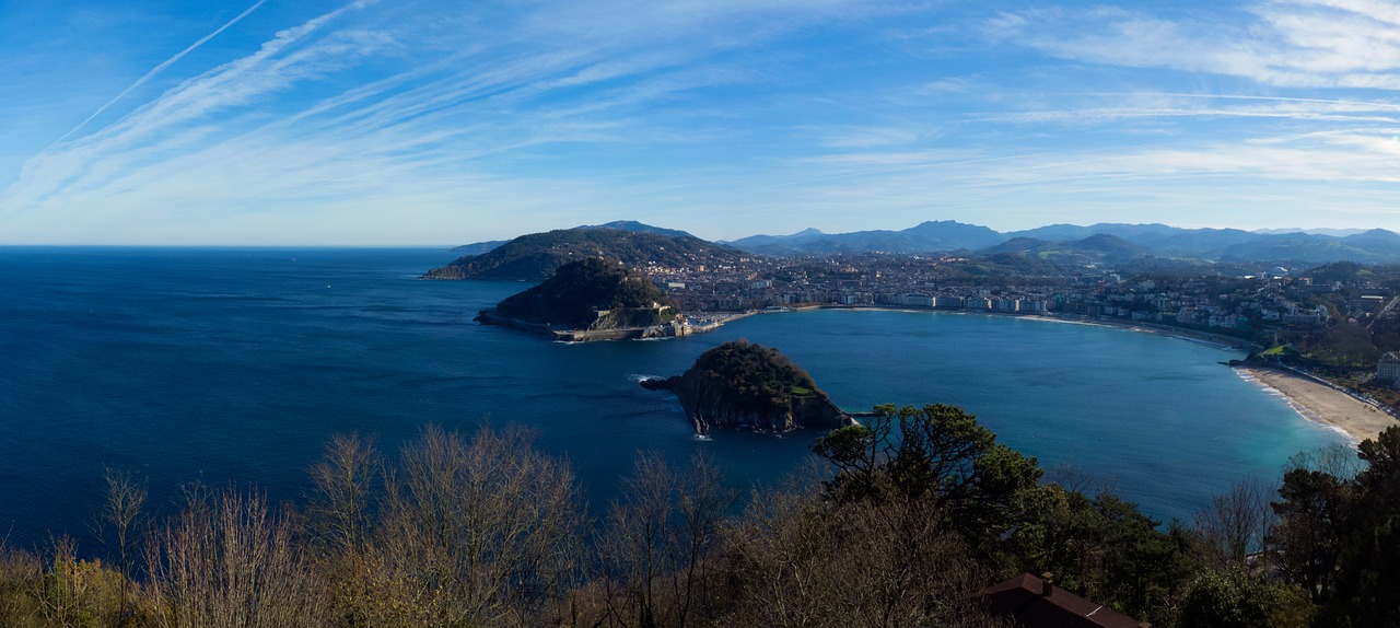 Image - san sebastian bay beach island sea