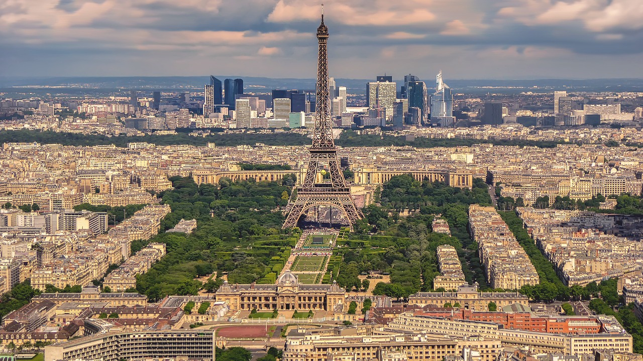 Image - eiffel tower paris city france