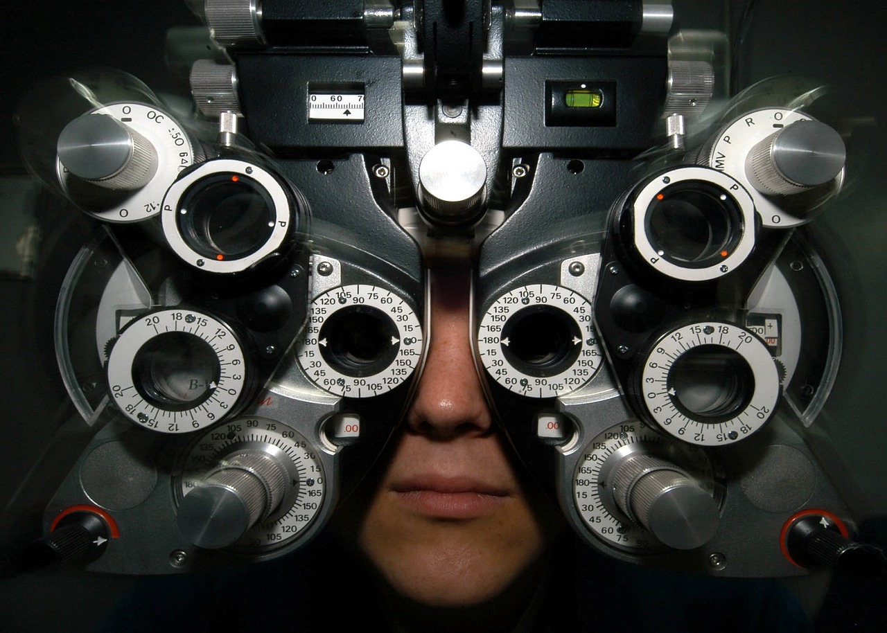 Image - eyeglasses exam optometry vision