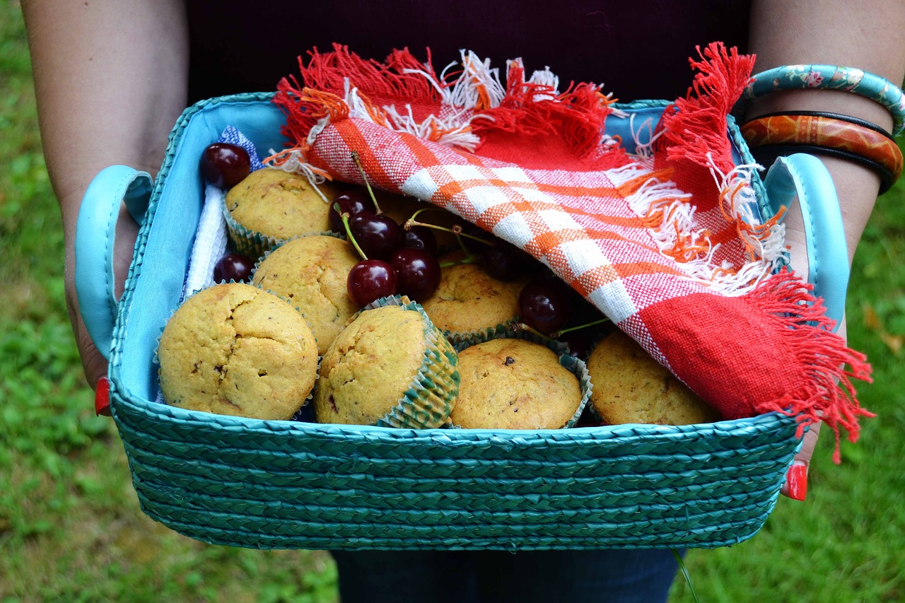 Image - muffins basket