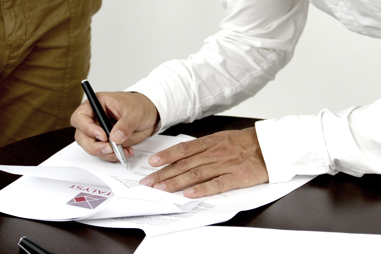 Image - signature contract