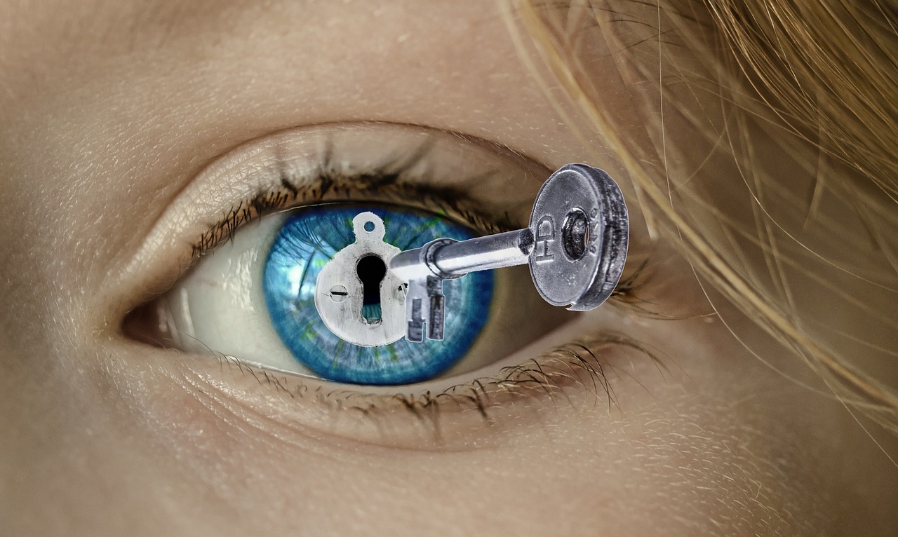 Image - eye key hand open eye proverb