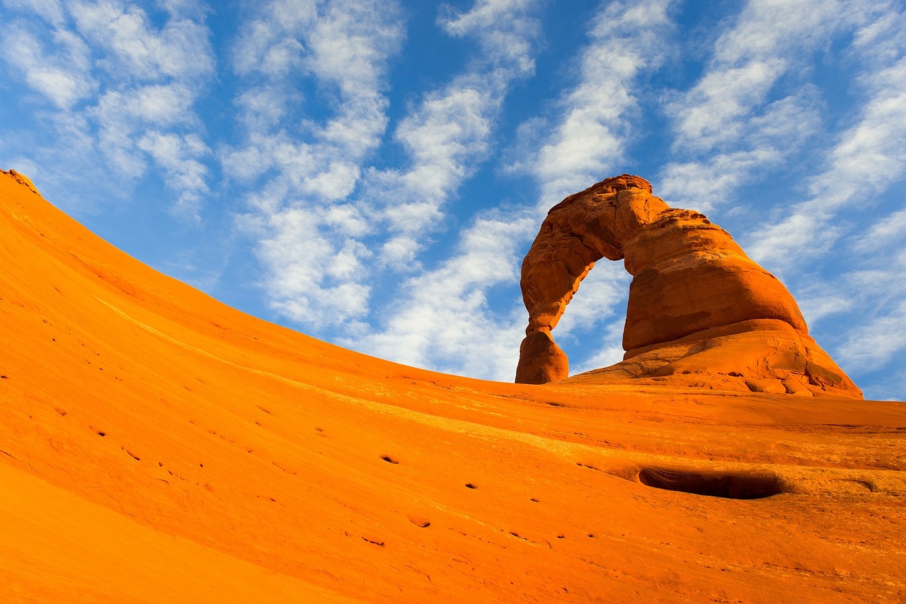 Image - rock arch landscape stone sandstone