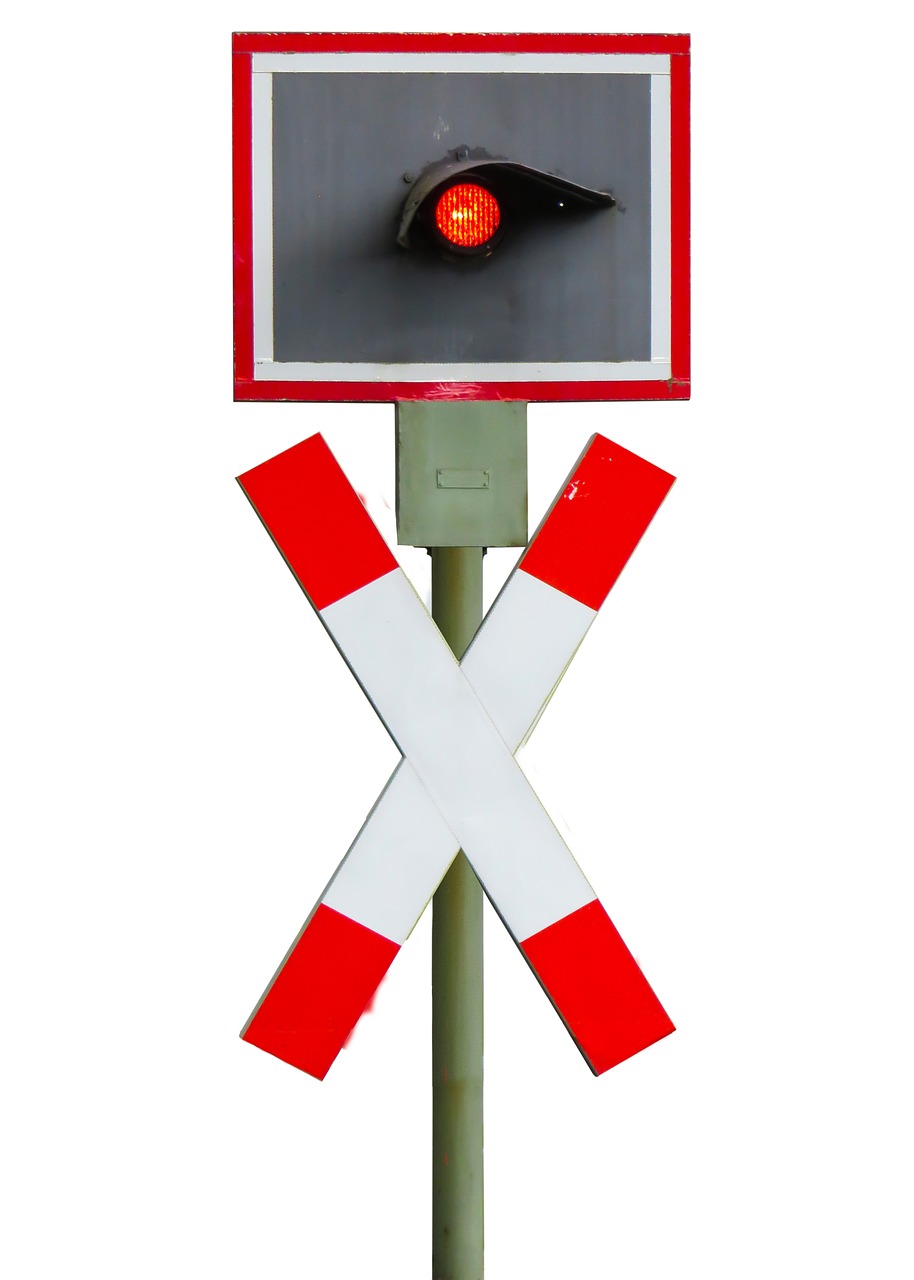 Image - signal train andreaskreuz