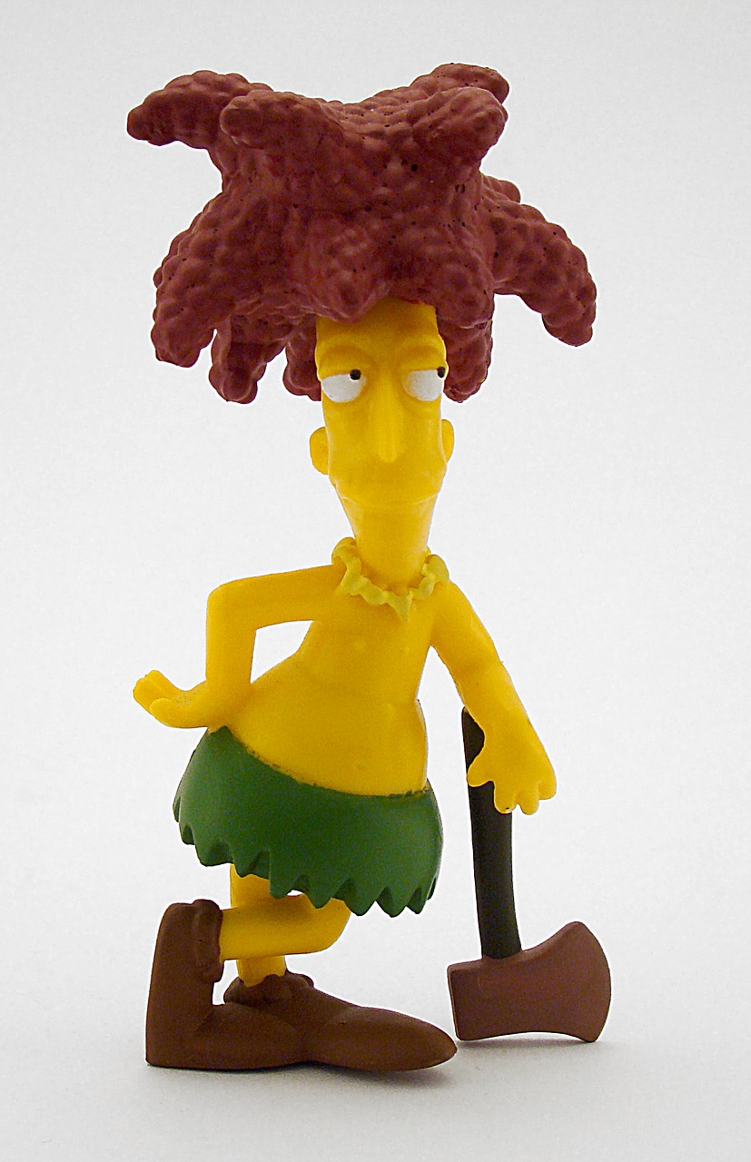 Image - simpsons drawing characters toy