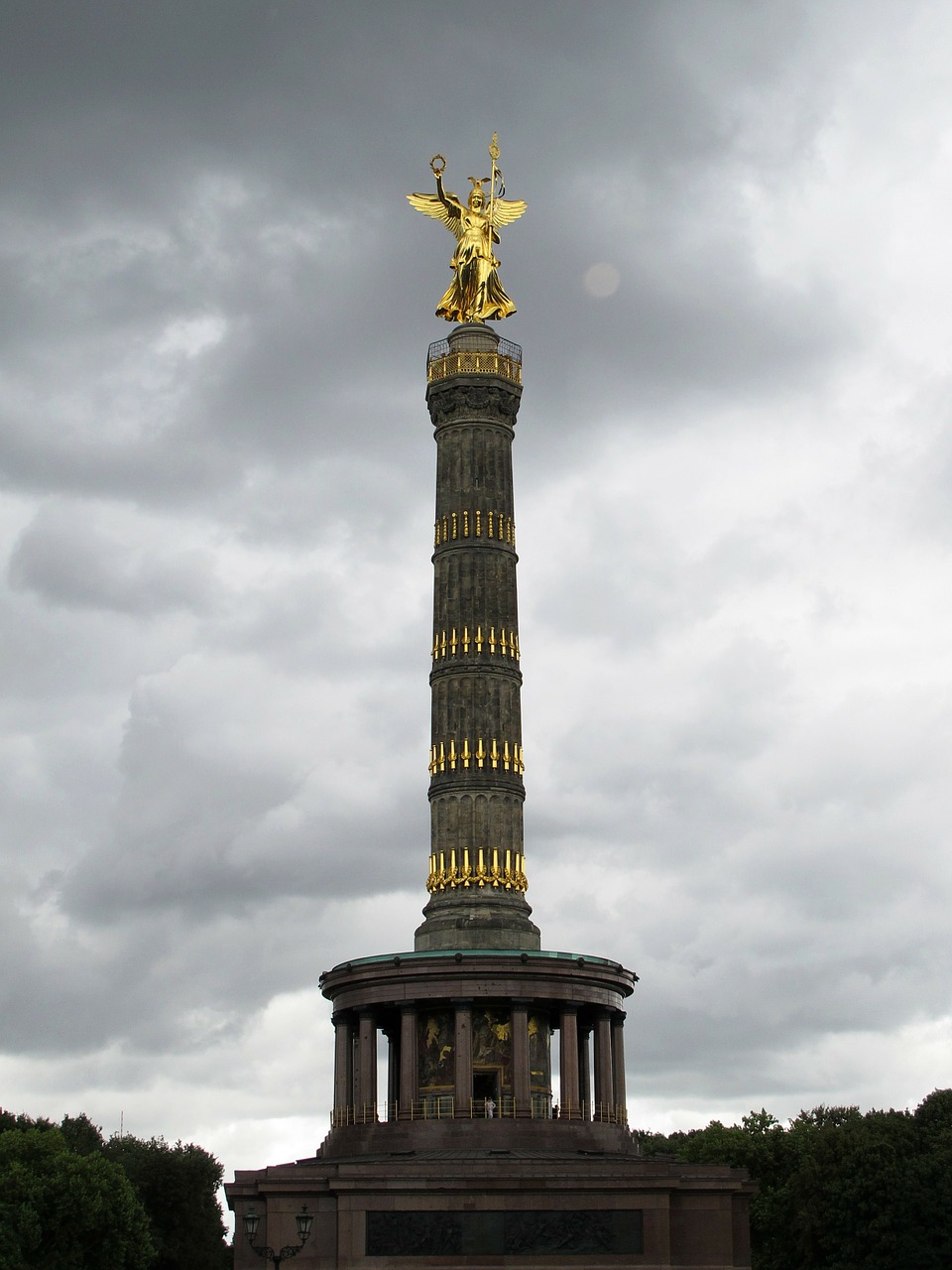 Image - siegessäule berlin landmark sky