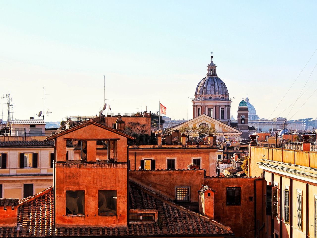 Image - rome italy dome roof ancient rome