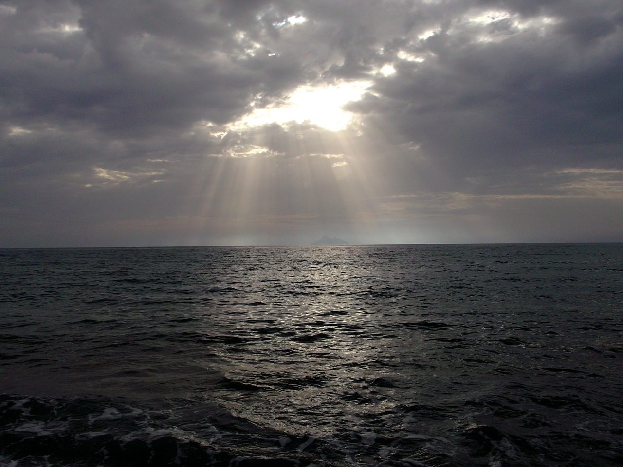 Image - sea sonnentstrahl crete light