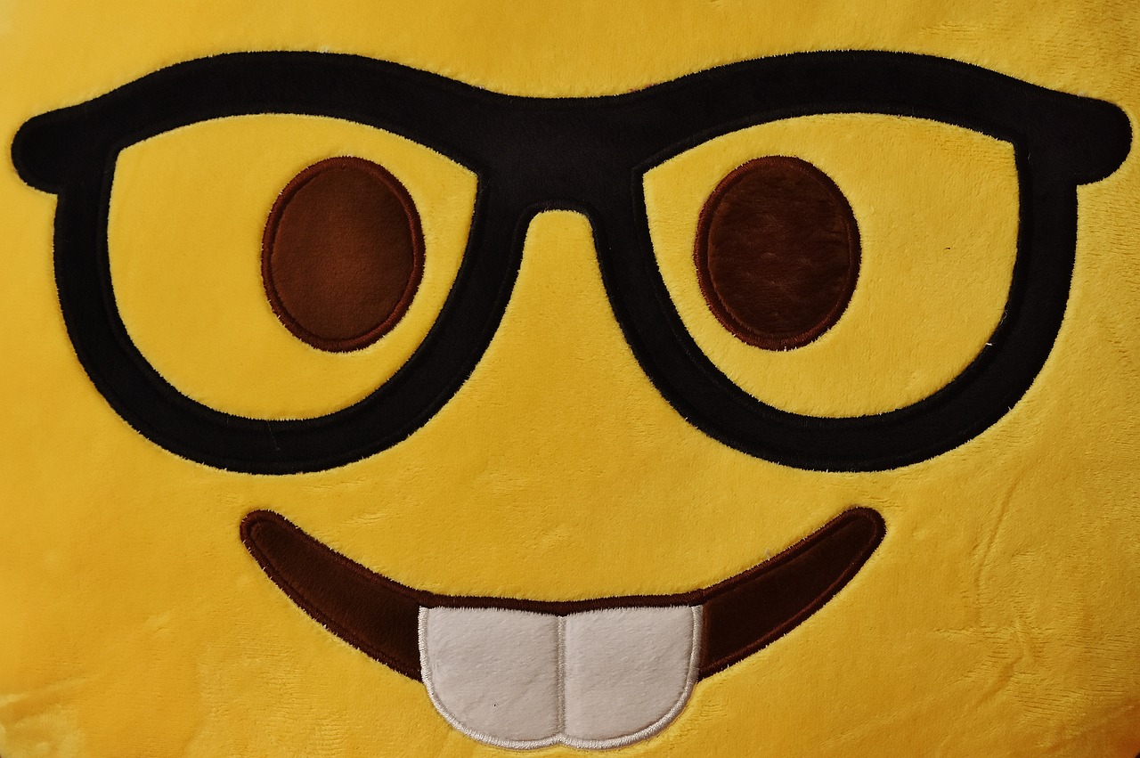 Image - smiley face funny cheerful glasses