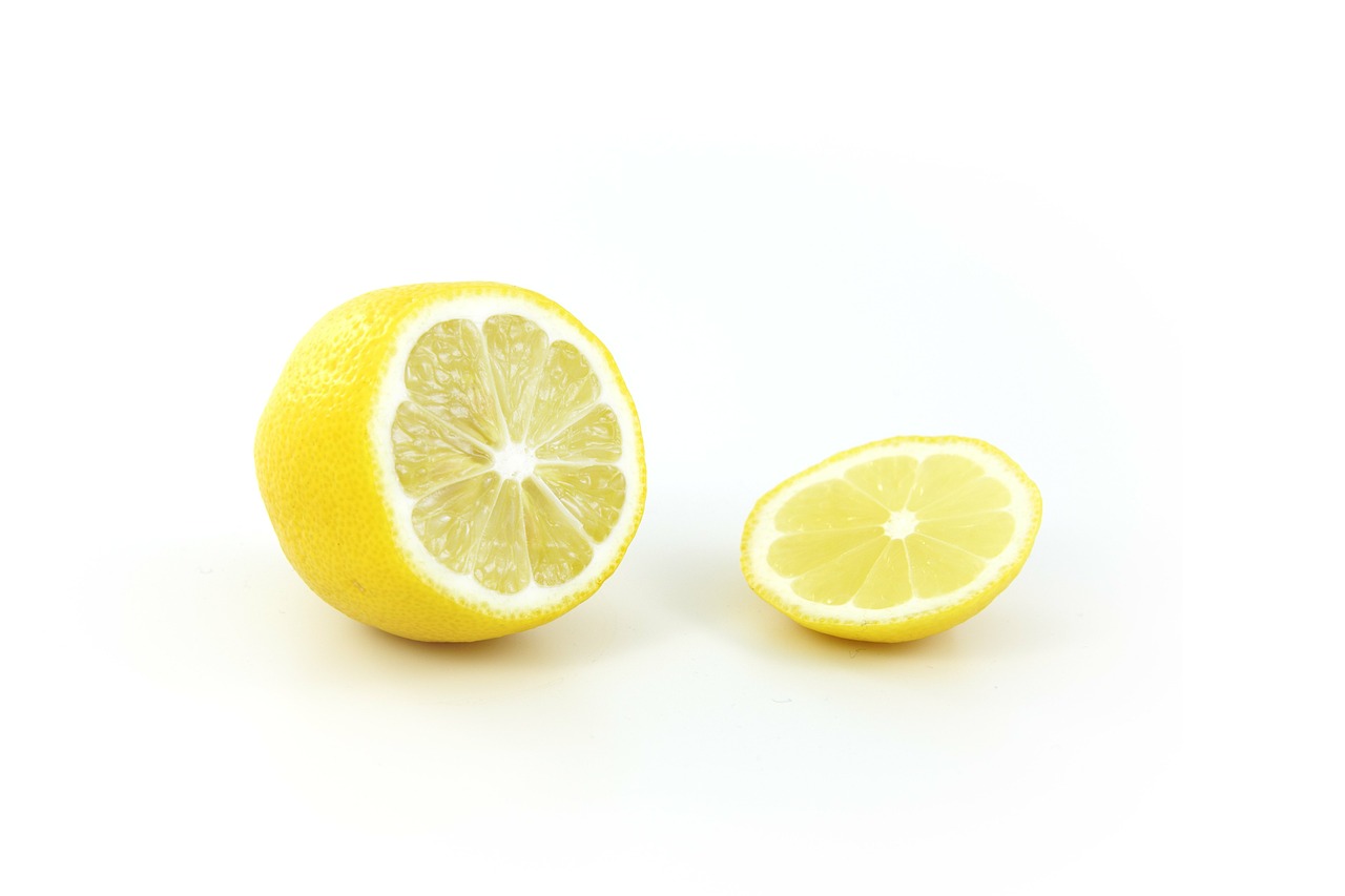 Image - lemon slice slices sliced yellow