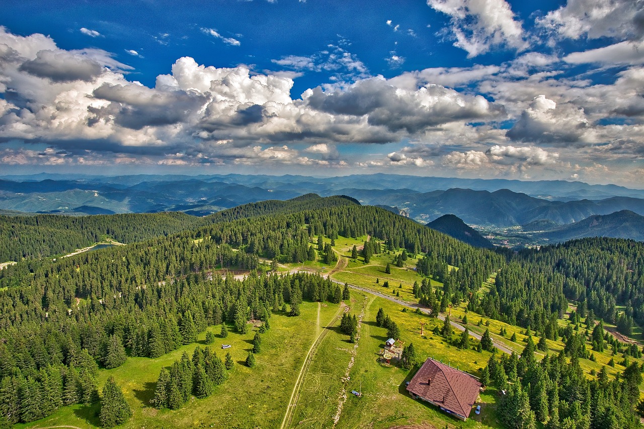 Image - scenic mountain landscape blue