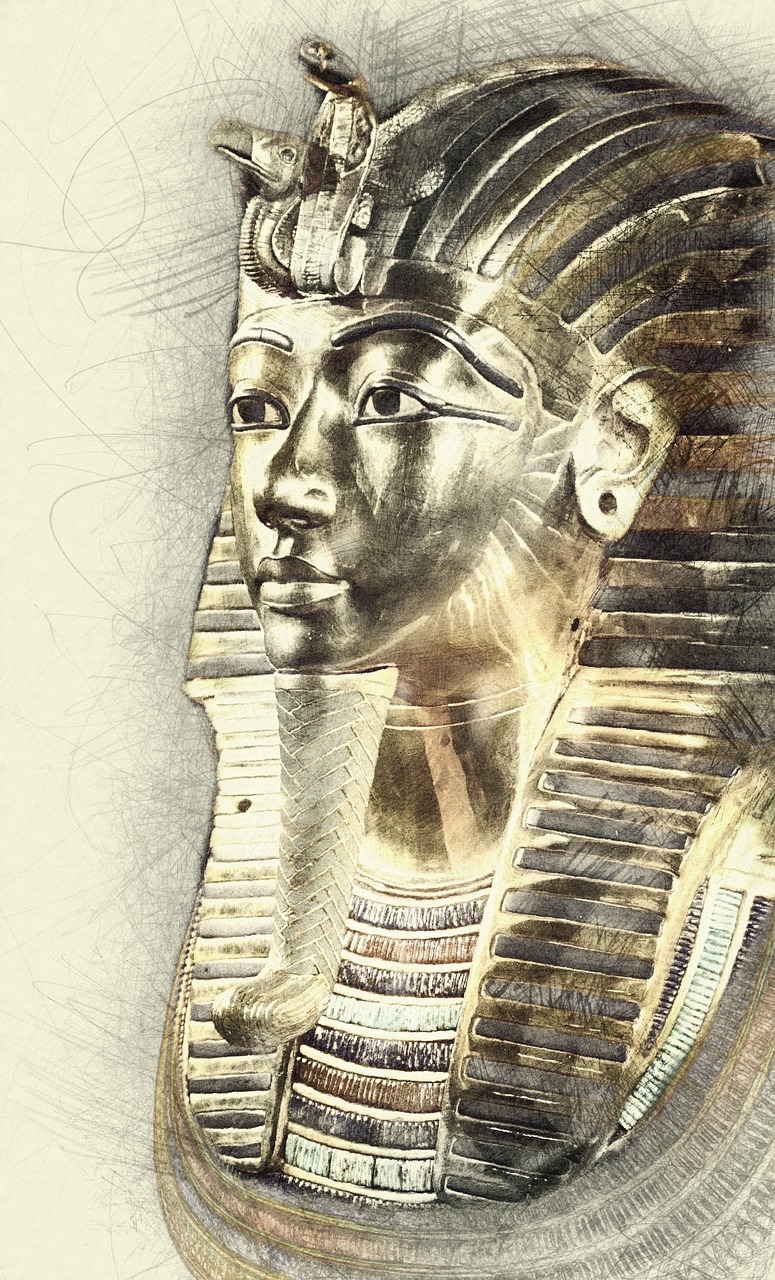 Image - tutankhamun death mask egypt statue