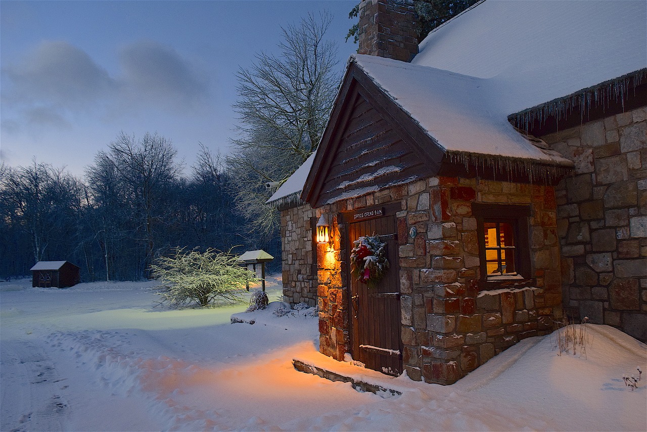 Image - winter park stone building doorway
