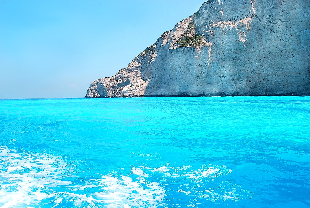 Image - ionian sea color blue