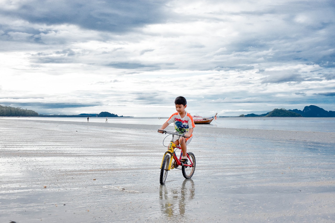 Image - sea kids beautiful thailand