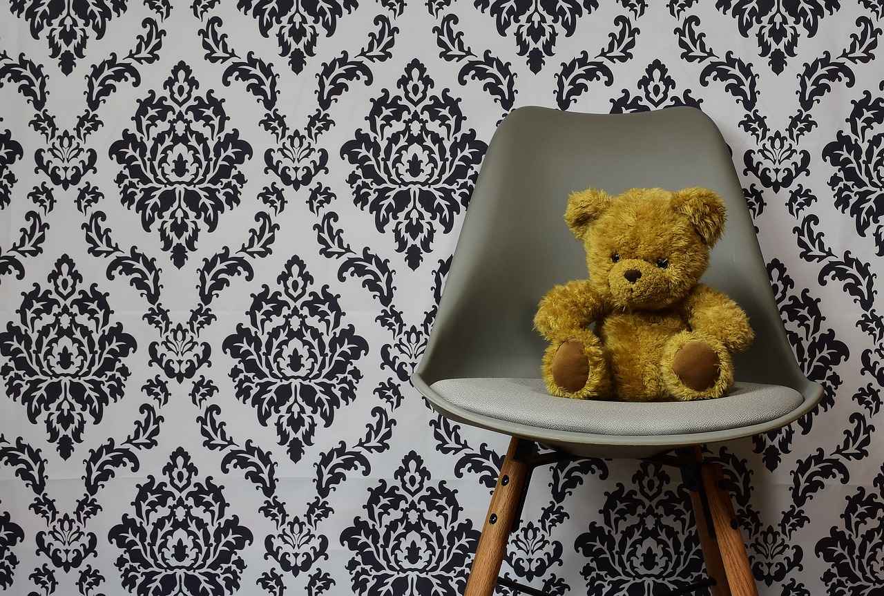 Image - teddy background pattern abstract