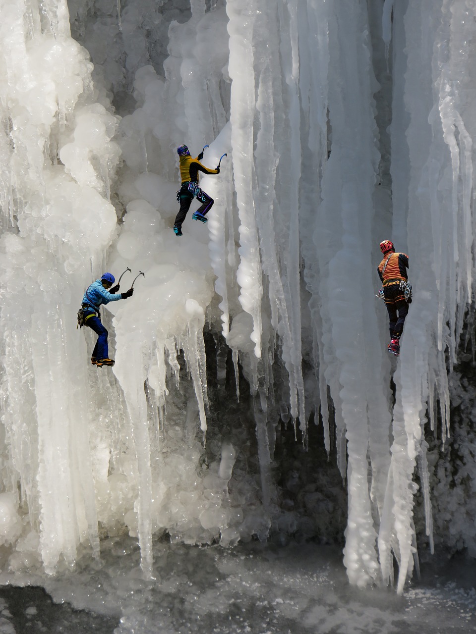 Image - nature winter ice icicle sport