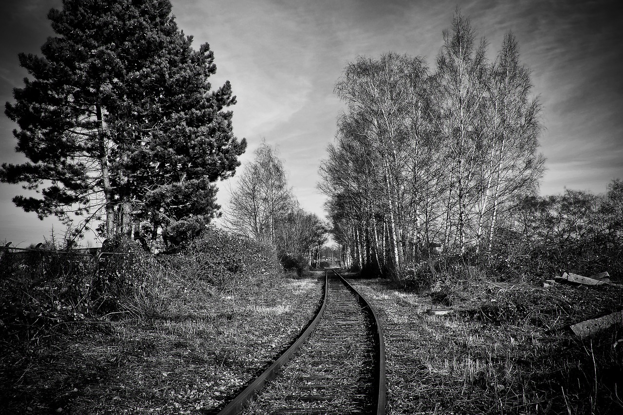 Image - lost places gleise railway tracks