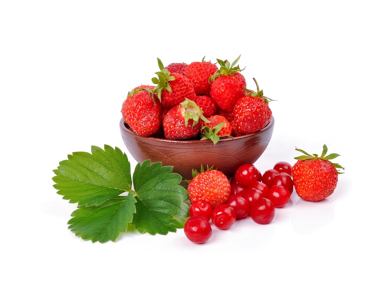 Image - strawberry cherry berry harvest