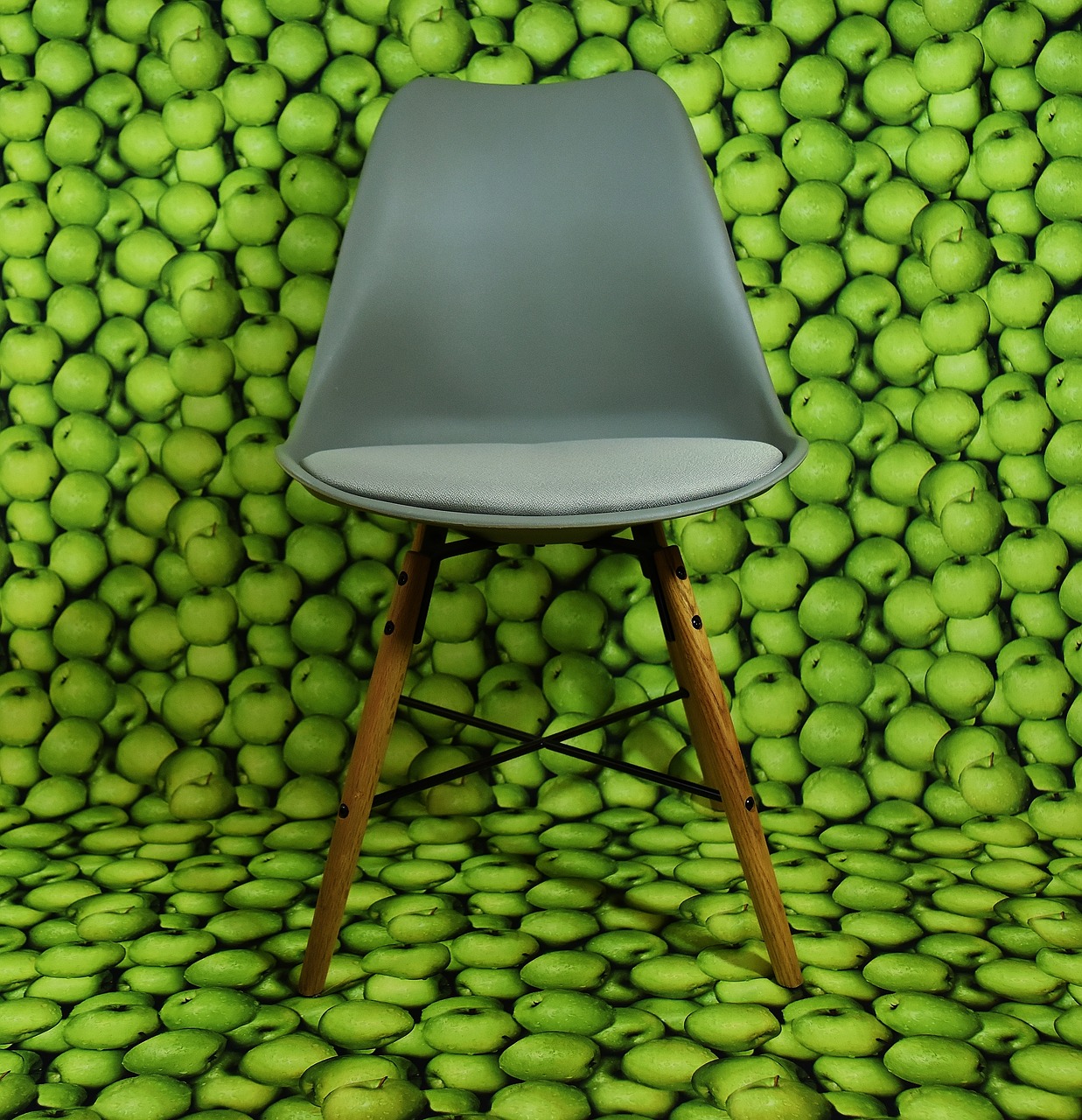 Image - chair modern background apple