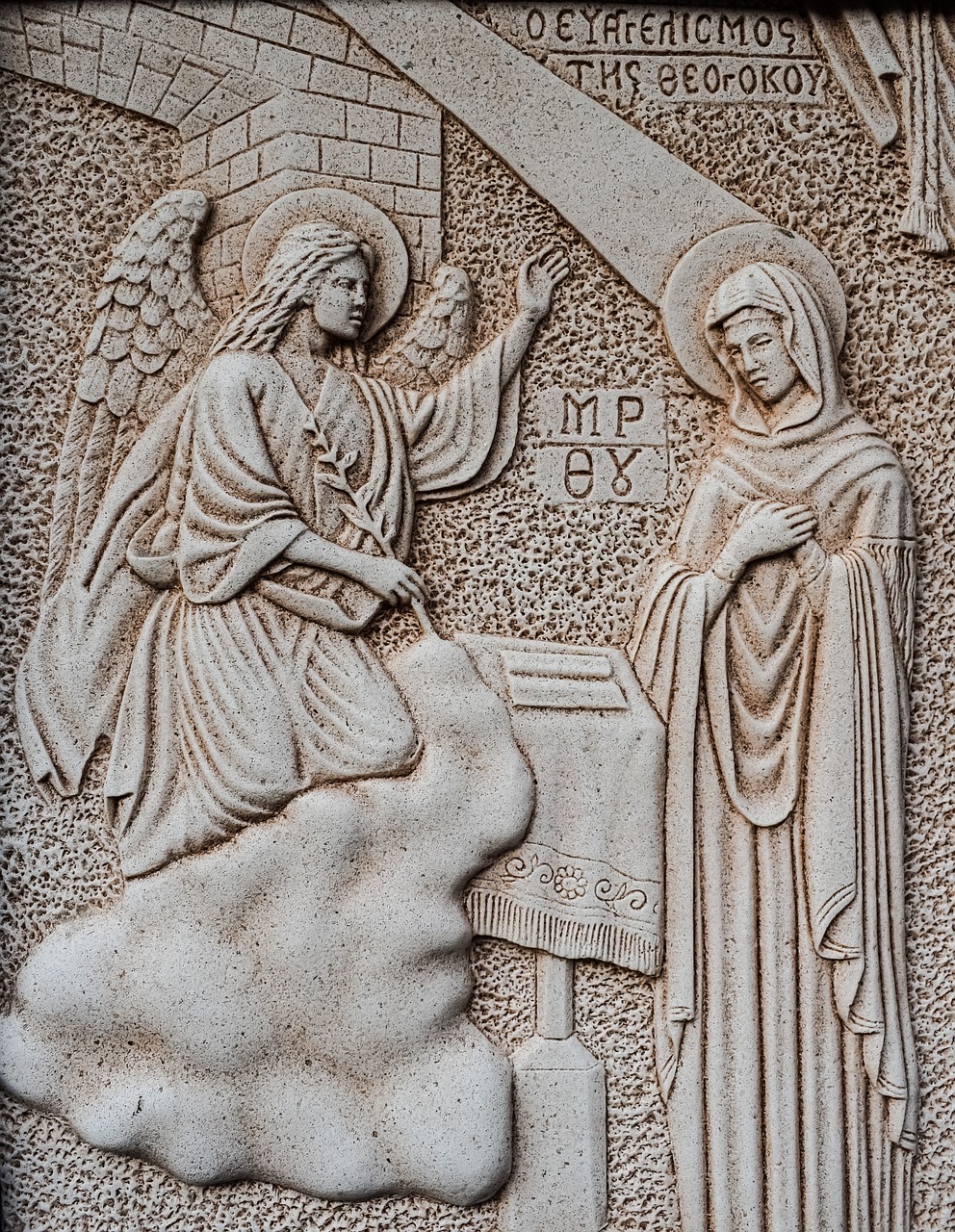 Image - engraving annunciation virgin mary