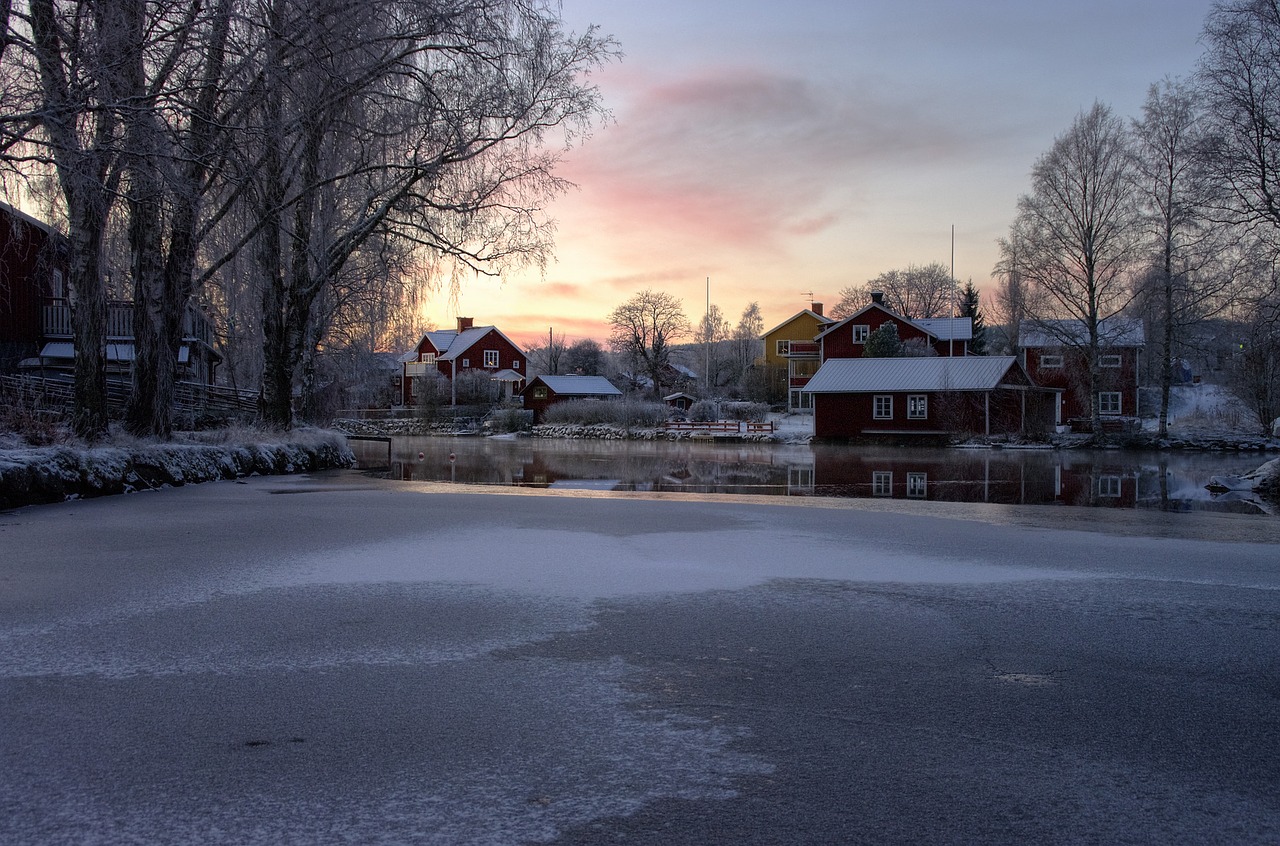 Image - sundborn falun sweden country town