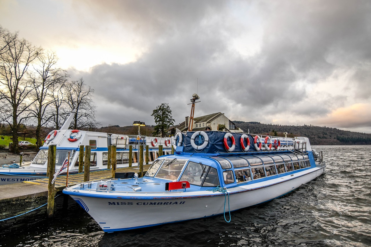 Image - ship harbor sky horizon path