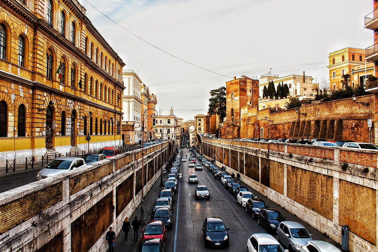 Image - rome colosseum road roman coliseum