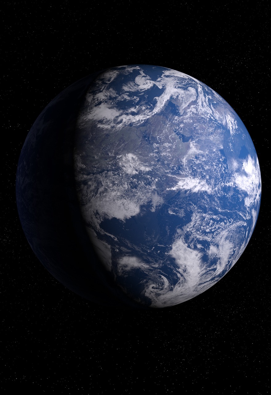 Image - earth globe world space background