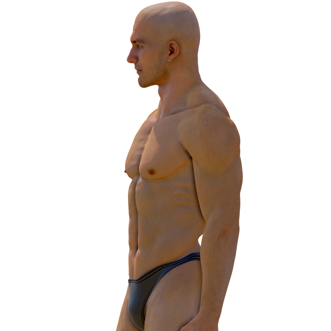 Image - male man beach 3d png swimwear