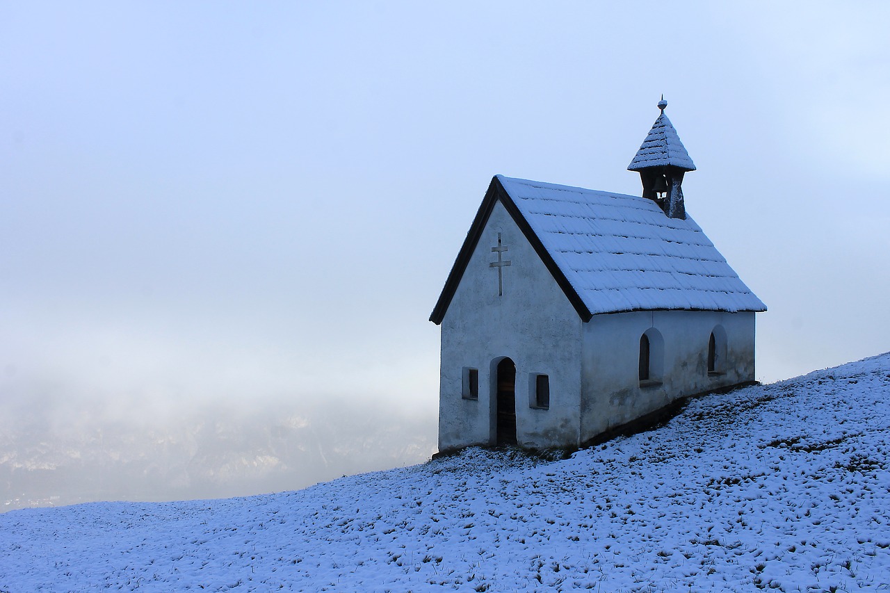 Image - chapel alps religion serenity