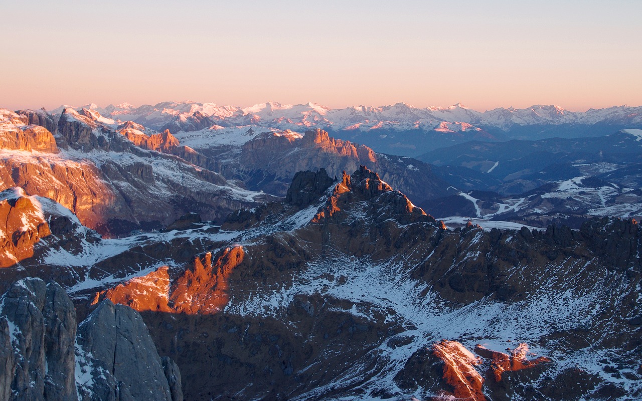 Image - dawn padon dolomites