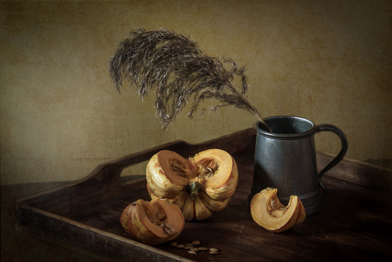 Image - pumpkin still life art vegetable