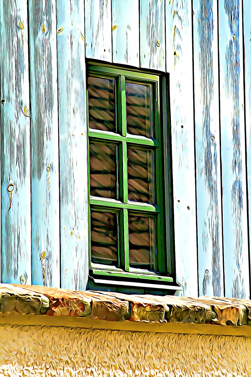 Image - digital graphics window house
