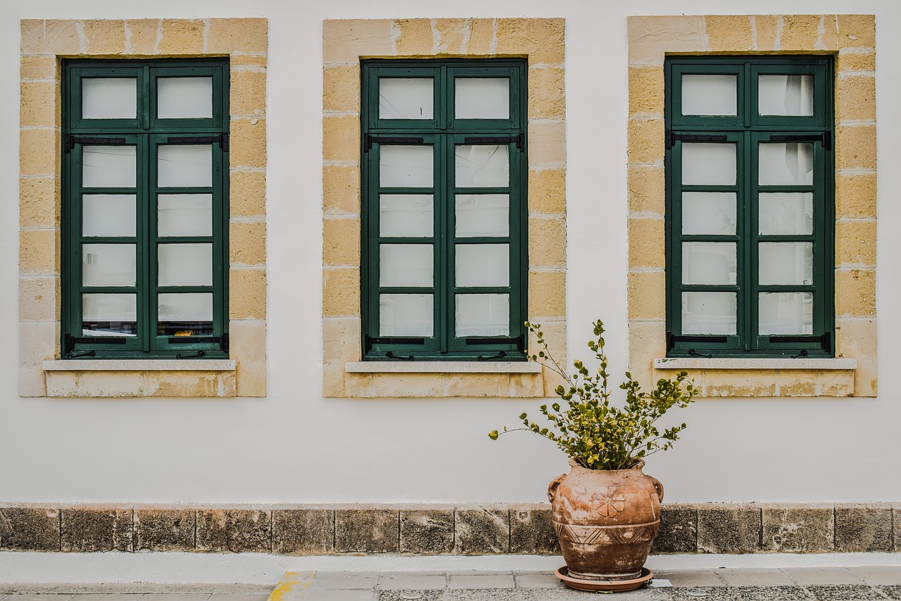 Image - cyprus paralimni school windows