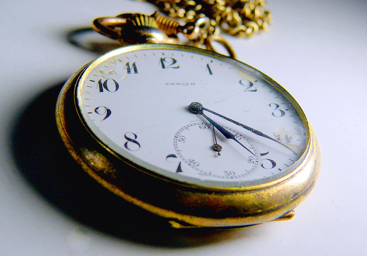 Image - clock pocket watch digits time old